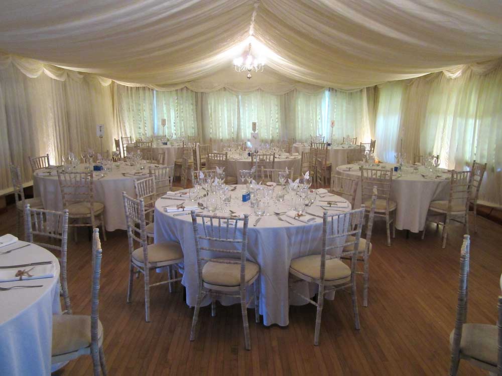Professionally Decorated Wedding Reception 1